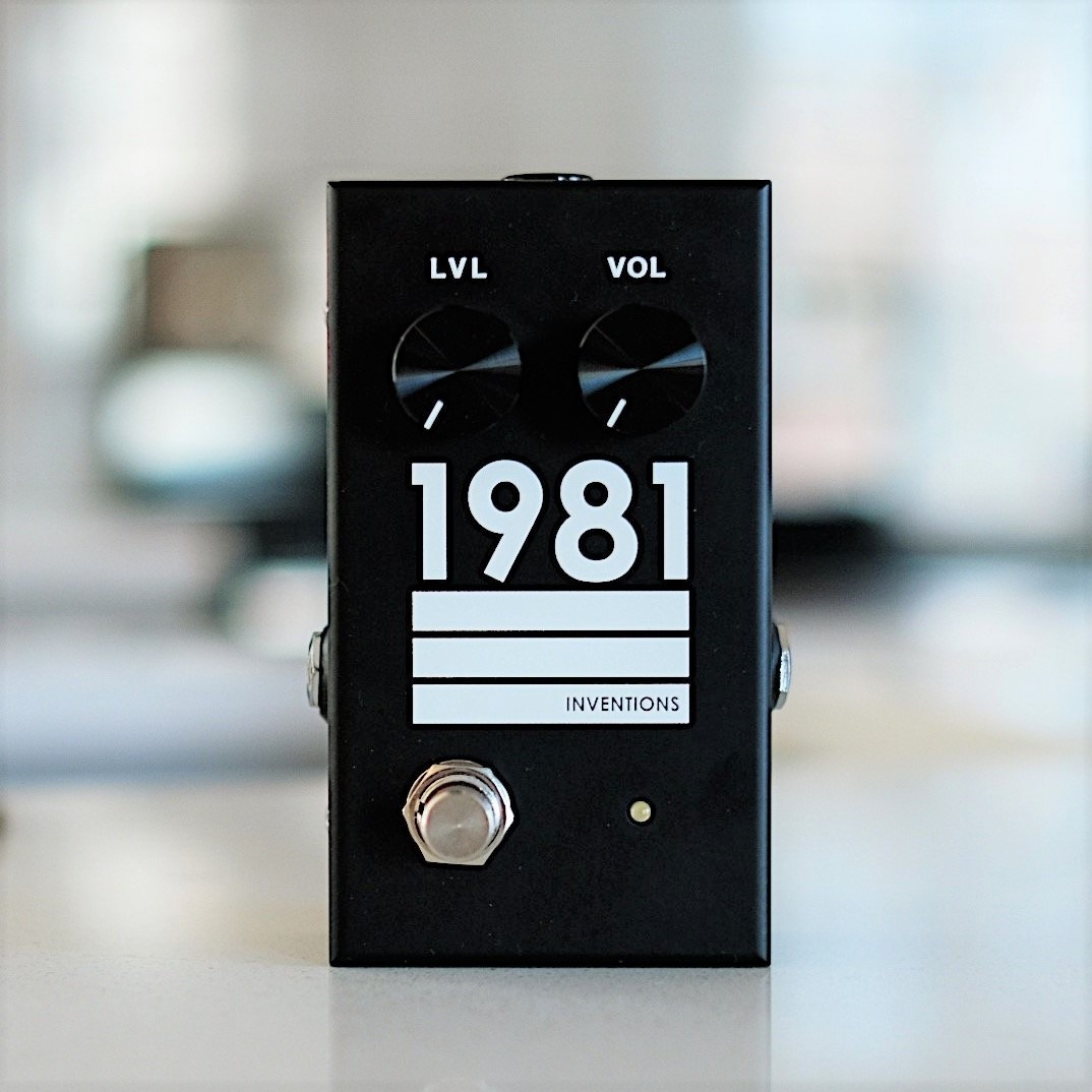 1981 Inventions LVL ブースター 1981 INVENTIONS LVL - FULL-RANGE OVERDRIVER
