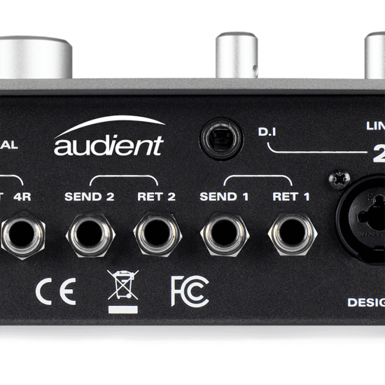 AUDIENT - iD22 - 10 in 14 out High Performance USB Interface with Advanced Monitoring Control AUDIENT - iD22 - 10 in 14 out High Performance USB Interface with Advanced Monitoring Control