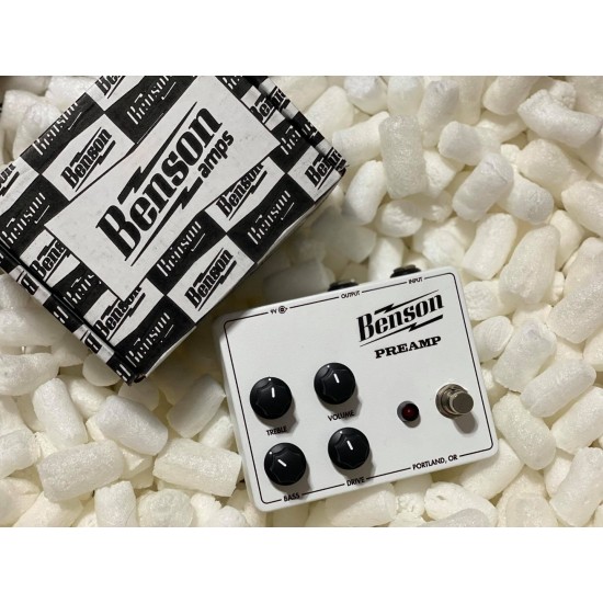 Benson Amps - Preamp Pedal - Tuxedo Limited Edition Benson Amps - Preamp Pedal - Tuxedo Limited Edition