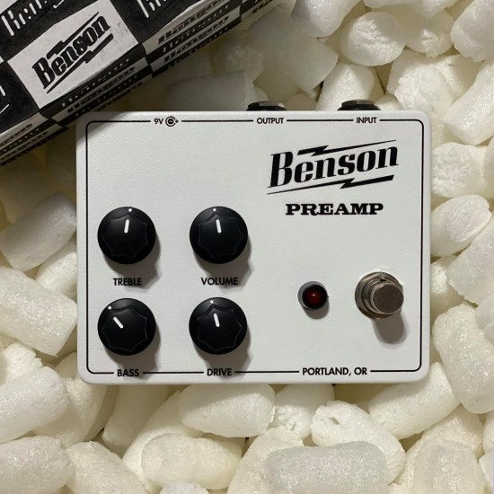 Benson Amps - Preamp Pedal - Tuxedo Limited Edition Benson Amps - Preamp Pedal - Tuxedo Limited Edition
