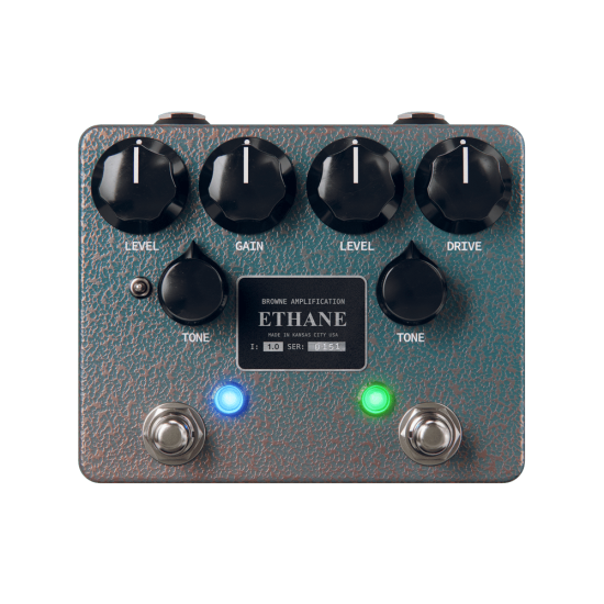 Browne Amplification - Ethane Dual Overdrive - Black