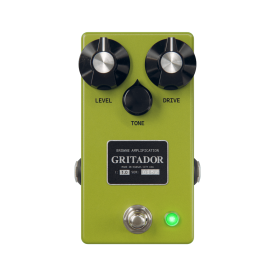 Browne Amplification - The Gritador Overdrive