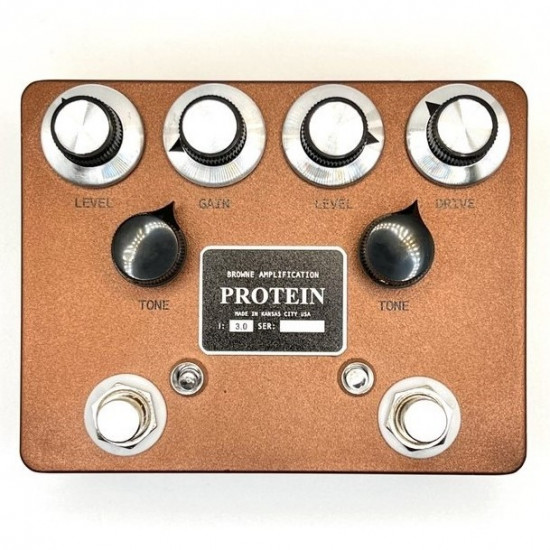 BROWNE AMPLIFICATION PROTEIN DUAL OVERDRIVE V3 - PENNY COPPER - LIMITED EDT
