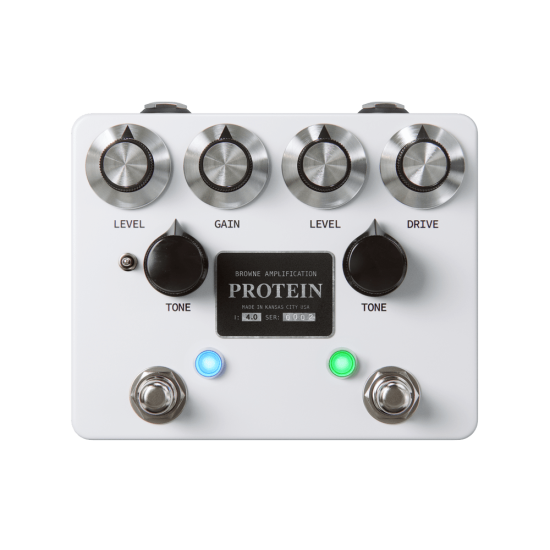 BROWNE AMPLIFICATION PROTEIN DUAL OVERDRIVE V4 - WHITE