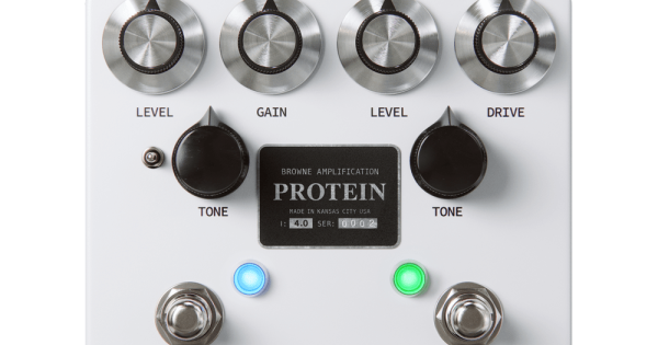 BROWNE AMPLIFICATION PROTEIN DUAL OVERDRIVE V4 - WHITE