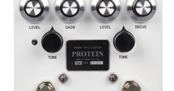 BROWNE AMPLIFICATION PROTEIN DUAL OVERDRIVE V4 - WHITE