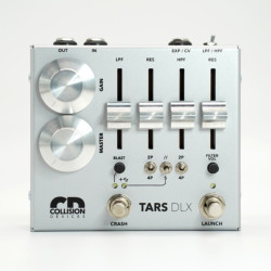 Collision Devices - TARS DLX - DUAL DISTORTION / FUZZ - ANALOG RESONANT LP&HP FILTERS