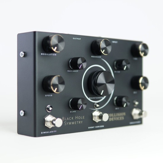 Collision Devices - Black Hole Symmetry - Modulated Delay - Pitch Shifted Reverb - Destruction Fuzz Collision Devices - Black Hole Symmetry - Modulated Delay - Pitch Shifted Reverb - Destruction Fuzz