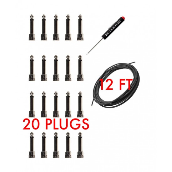 DISASTER AREA - EVO Solderless Cable Kit - 2012 KIT (BLACK)