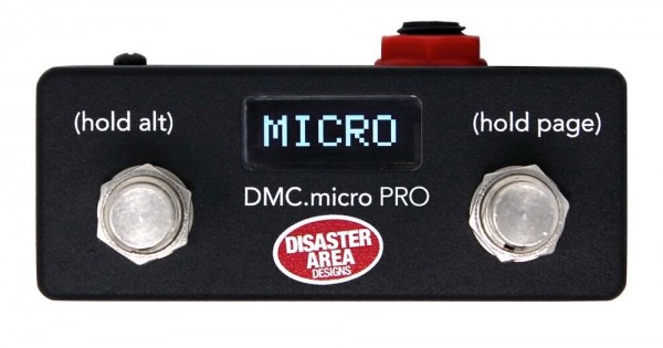 DISASTER AREA - DMC.micro PRO