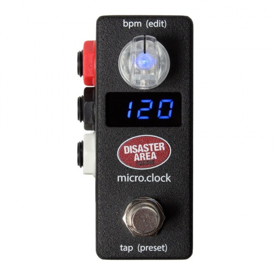 DISASTER AREA - micro.clock Tap Tempo Controller