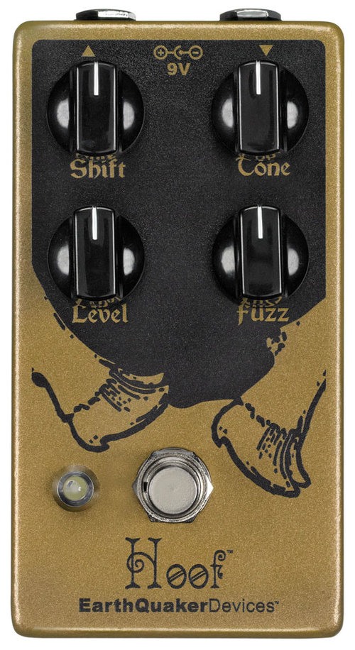 earthquaker devices hoof エフェクター Hoof Reaper オクターブアップ付き2チャンネルファズ
