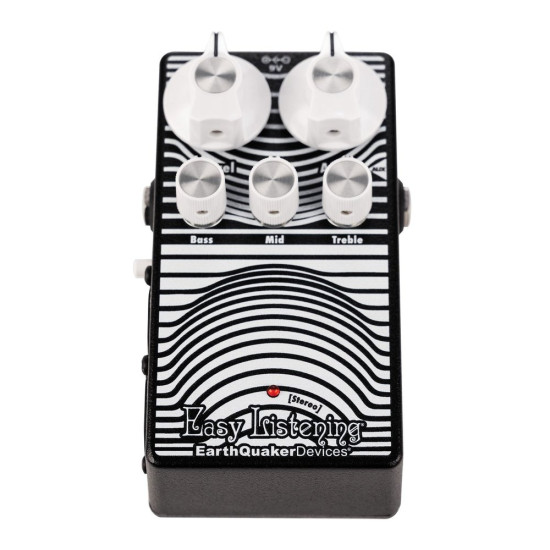 EarthQuaker Devices - Easy Listening Stereo - Analog Amp Simulator Pedal - Black