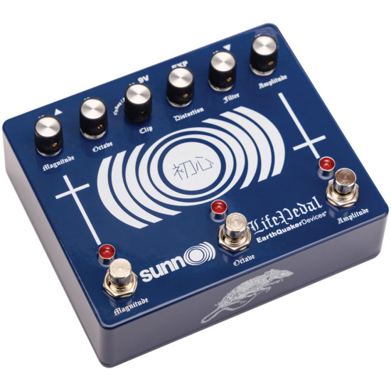 EarthQuaker Devices Sunn O))) Life Pedal Limited Edt. Sapphire Blue