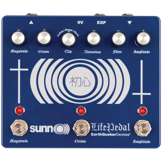 EarthQuaker Devices Sunn O))) Life Pedal Limited Edt. Sapphire Blue