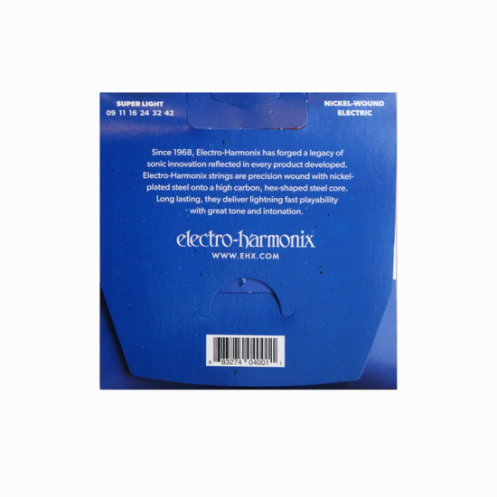 Electro-Harmonix - Electric Guitar Strings - 9-42 Electro-Harmonix - Electric Guitar Strings - 9-42