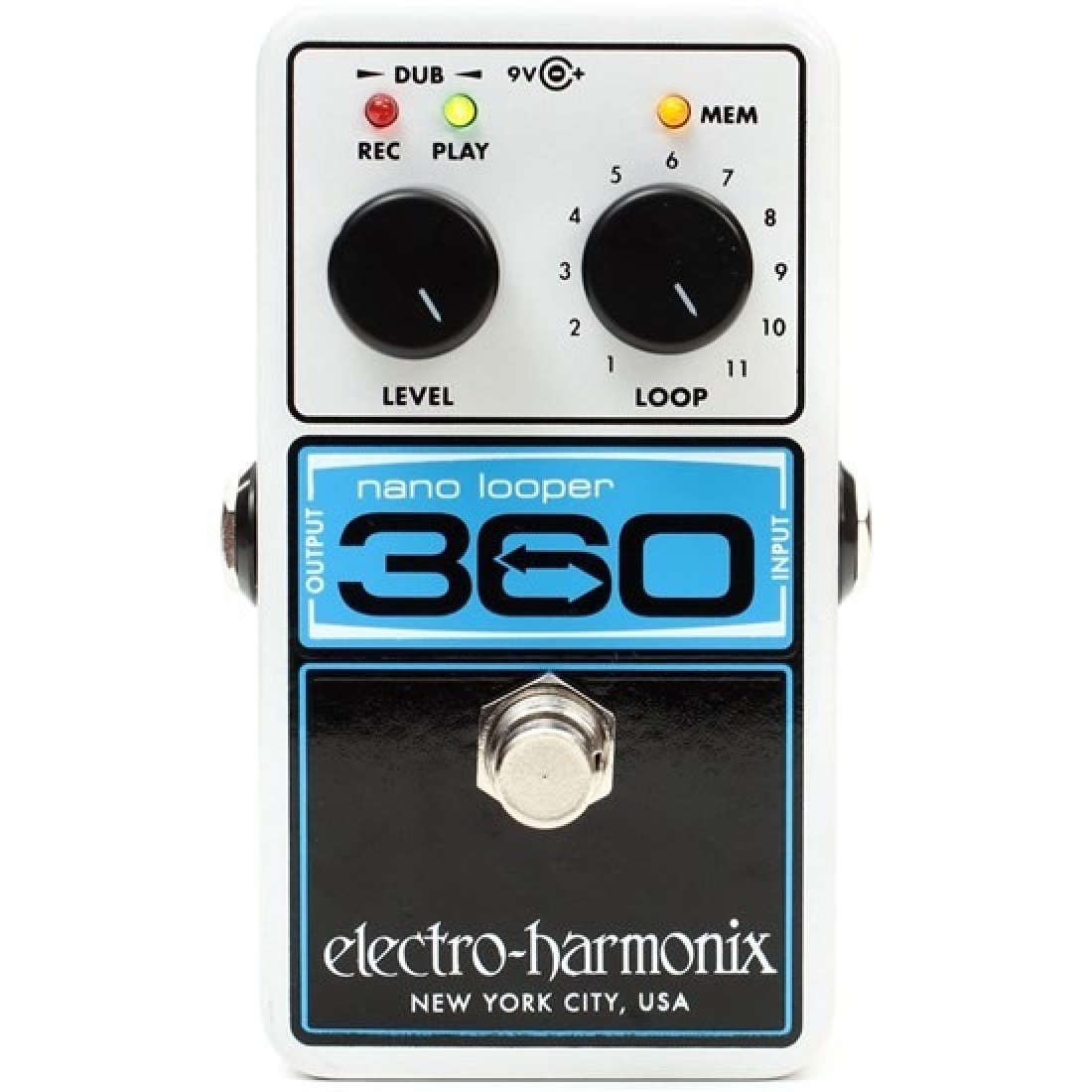ElectroHarmonix Nano Looper 360 Looper Pedal