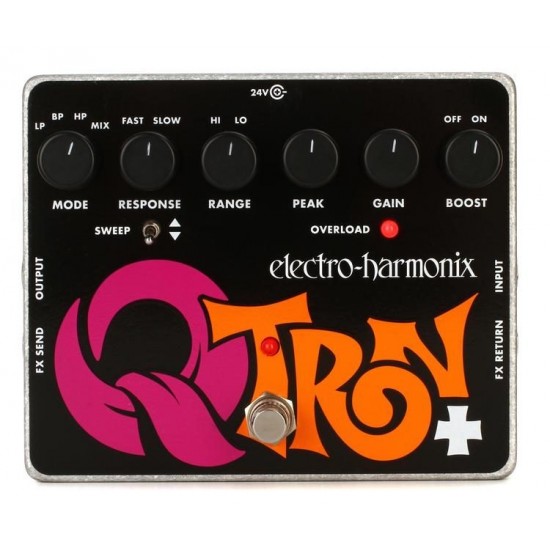 Electro-Harmonix - Q-Tron Plus - Envelope Filter with Effects Loop