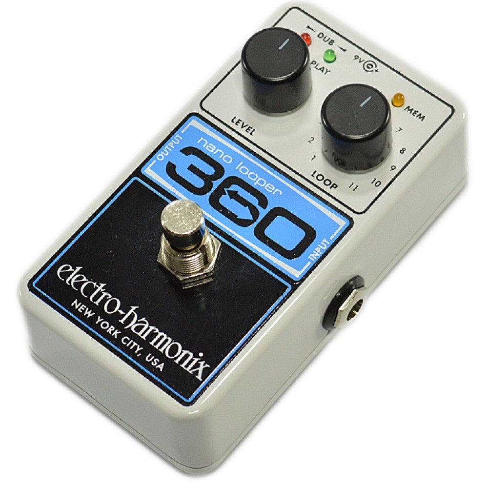 ElectroHarmonix Nano Looper 360 Looper Pedal