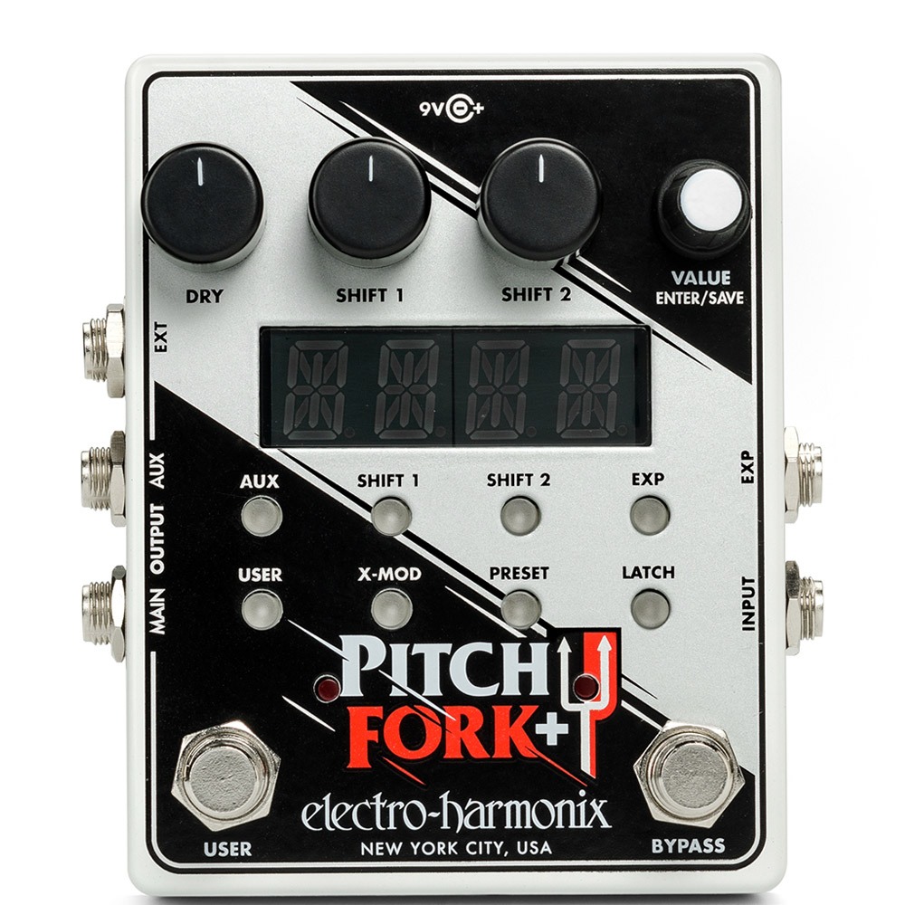 Electro-Harmonix - Pitch Fork + - Polyphonic Pitch Shift Pedal