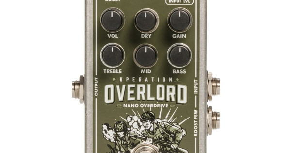 ギター electro-harmonix OPERATION OVERLORD Electro-Harmonix Operation Overlord Overdrive Pedal
