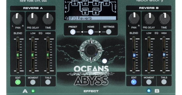 Electro-Harmonix - Oceans Abyss - Advanced Reverb Laboratory