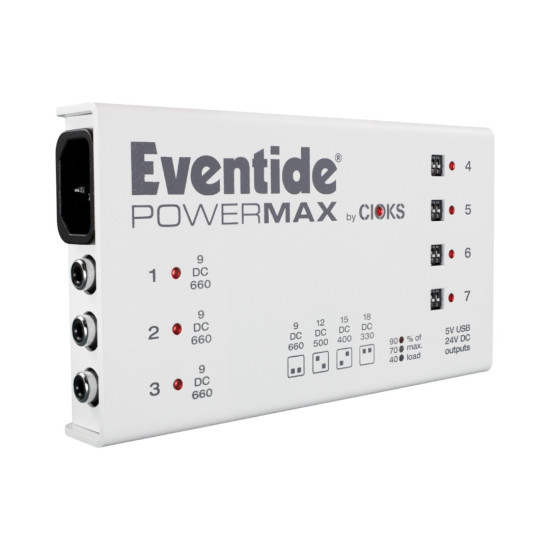 Eventide - PowerMax - 7-Pedal Universal Power Supply