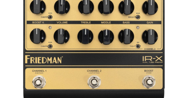 Friedman - IR-X - Dual Tube Preamp & DI