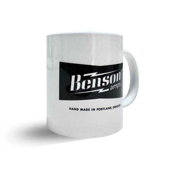 PEDAL BRAND MUG - BENSON AMPS