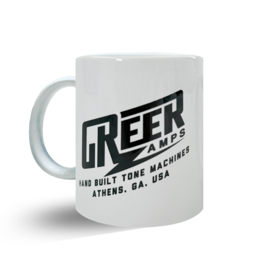 PEDAL BRAND MUG - GREER AMPS