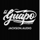 Jackson Audio El Guapo Logo T-Shirt - Black Tee w/ White Logo
