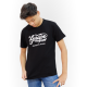 Jackson Audio El Guapo Logo T-Shirt - Black Tee w/ White Logo
