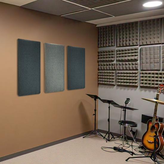 Acoustic Panels By GC Rockboard -  Light Gray 12 X 24 inches