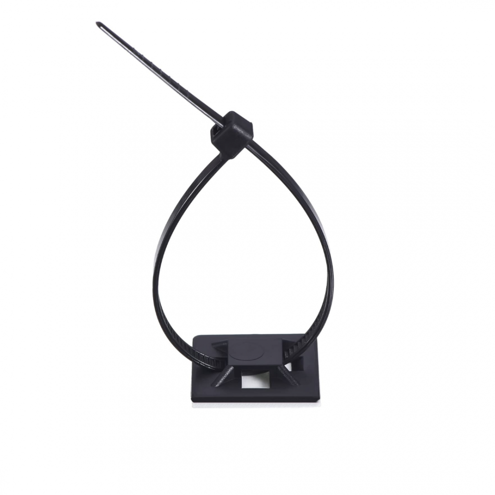 Cable Tie With Mounts 50 pcs