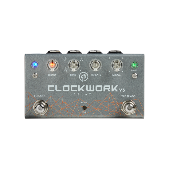 GFI SYSTEM - CLOCKWORK DELAY V3 - STEREO DELAY GFI SYSTEM - CLOCKWORK DELAY V3 - STEREO DELAY