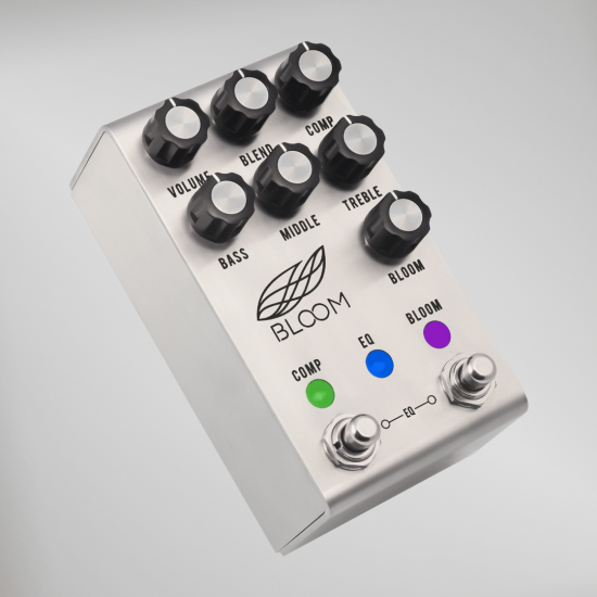 Jackson Audio - Bloom Midi (Stainless Steel) - Comp, EQ & Boost Jackson Audio - Bloom Midi (Stainless Steel) - Comp, EQ & Boost