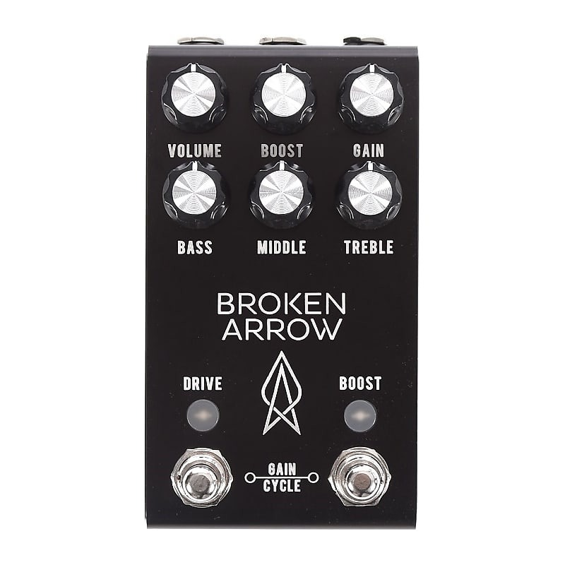JACKSON AUDIO BROKEN ARROW ギターエフェクター Jackson Audio - Broken Arrow V2 Midi - Overdrive & Boost