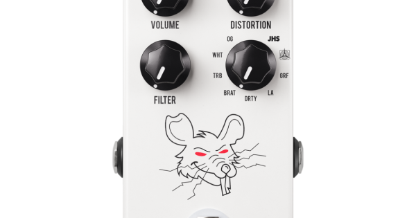 JHS PEDALS PACKRAT パックラット JHS PackRat - White Limited Edition – Harry's Guitar Shop