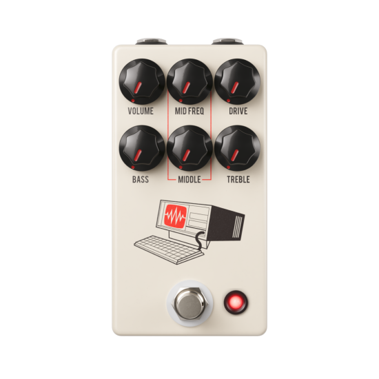 JHS - HARD DRIVE - MODERN DISTORTION - WHITE