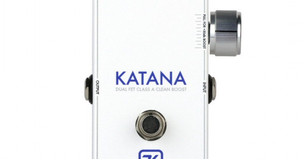 Keeley Electronics Katana Clean Boost - Throwback White Limited