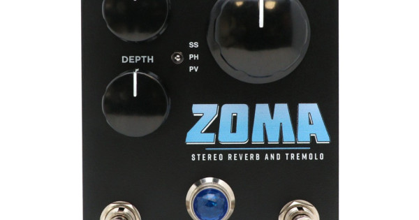 Keeley Electronics - ZOMA (Black) - Stereo Reverb and Tremolo