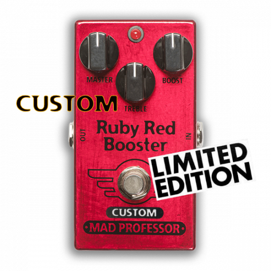 Mad Professor - Ruby Red Booster - Nashville Hot Mids Solo Boost Mod