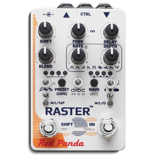 Red Panda - Raster 2 - Digital Delay w/ Pitch & Frequency Shifter