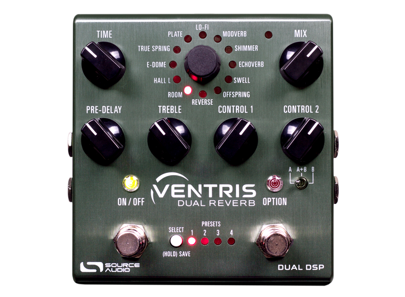 ギター source audio ventris dual reverb SOURCE AUDIO - VENTRIS DUAL REVERB