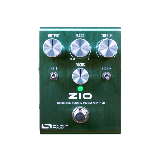 SOURCE AUDIO - ZIO BASS - ANALOG BASS PREAMP & DI