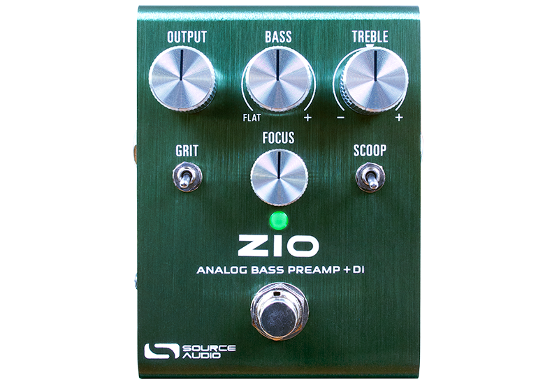 SOURCE AUDIO - ZIO BASS - ANALOG BASS PREAMP & DI