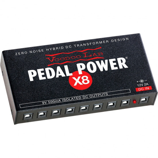 Voodoo Lab Pedal Power® X8 High Current 8-output Isolated Power Supply