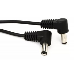 36" Voodoo Lab Pedal Power Cable - 2.1mm right-angle on both ends