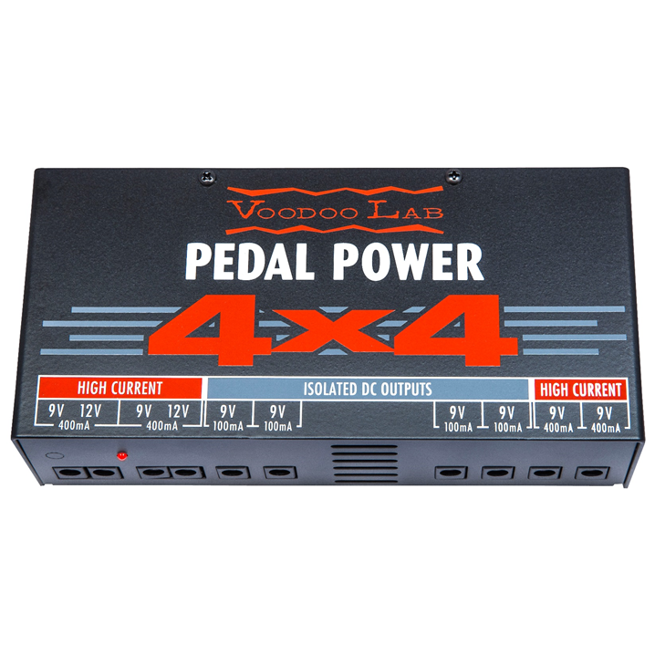 ギター Pedal Power 4X4 Amazon.com: Voodoo Lab Pedal Power 4X4 Isolated Power Supply