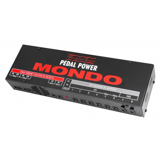 Voodoo Lab - Pedal Power® MONDO - 12-Output Isolated Power Supply - 230V